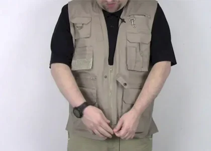 concealed carry canvas vest