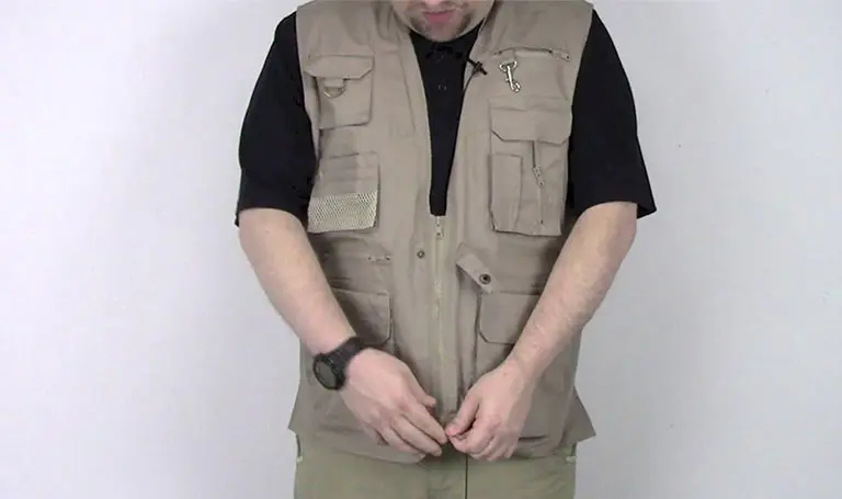 concealed carry canvas vest